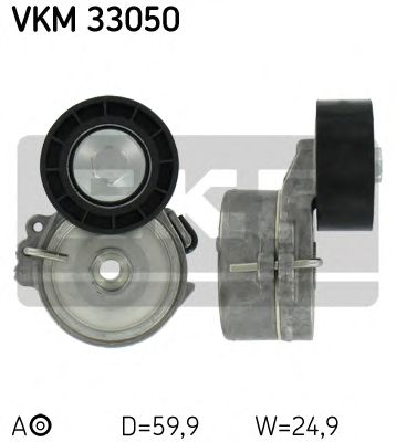 VKM 33050 SKF Натяжний ролик1